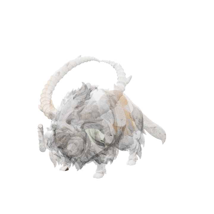 Unshorn Mountain Spirit boss model