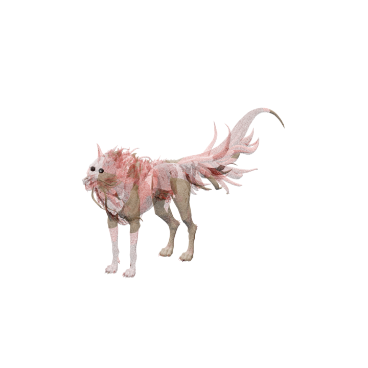 Blood Wolf enemy model