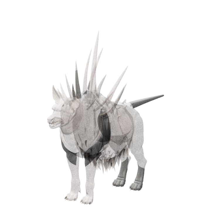 Pointed Spine enemy model