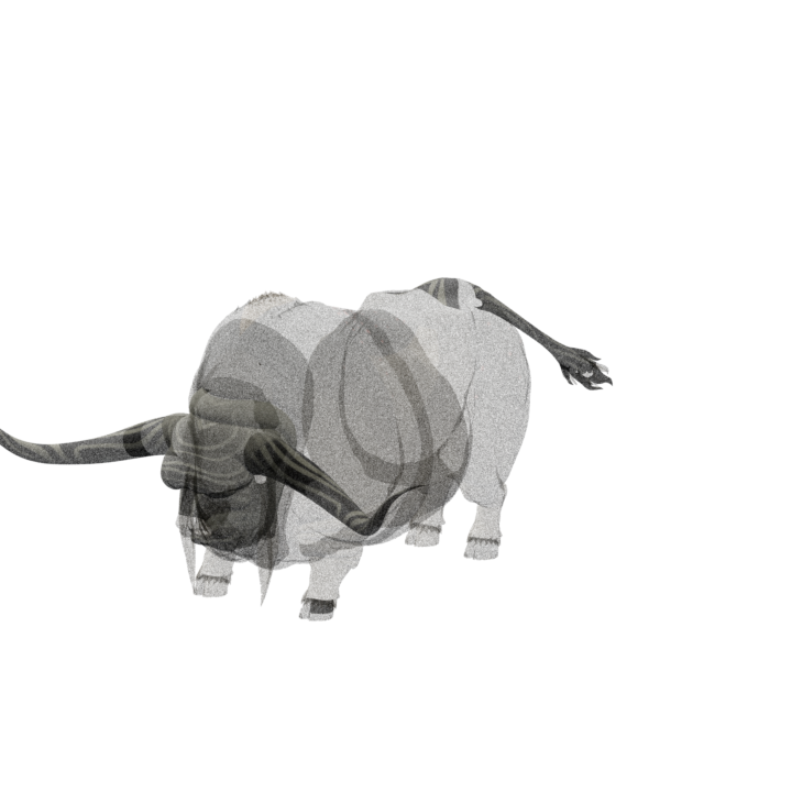 Bighorn Ox boss model