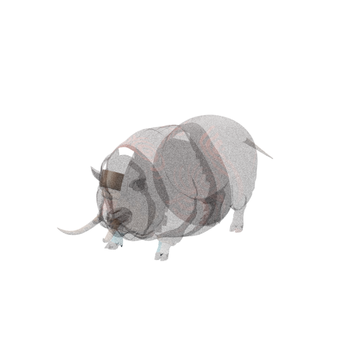 Mountain Bao enemy model