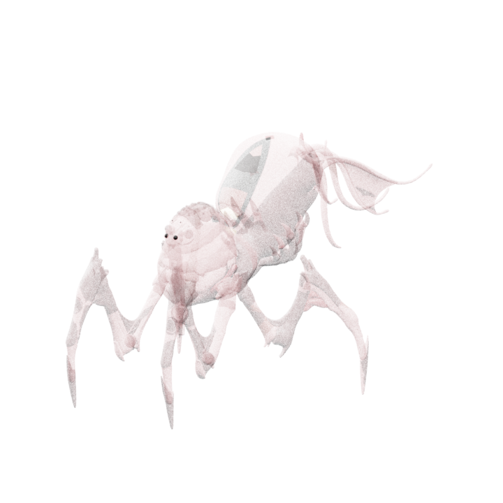 Fire Cloud enemy model