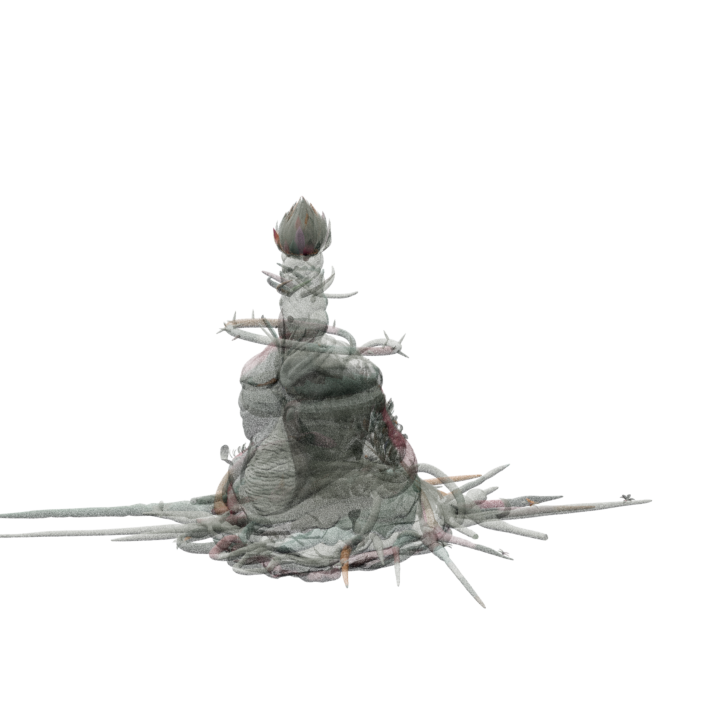 Sprouting Nepenthes boss model