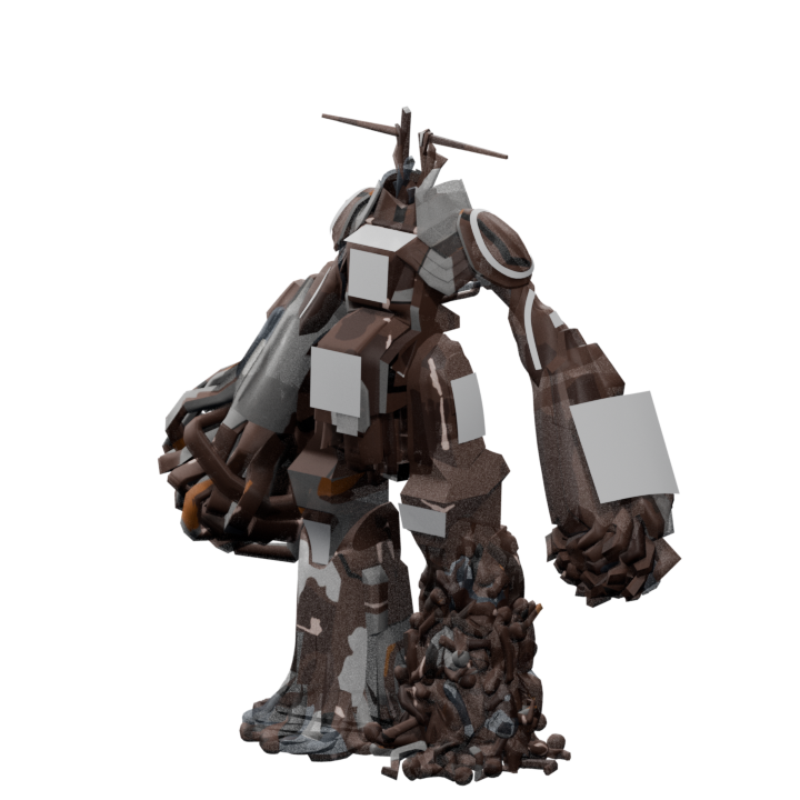 Broadfist Golem boss model