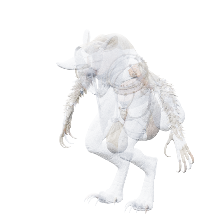Wrathful Shrewman enemy model