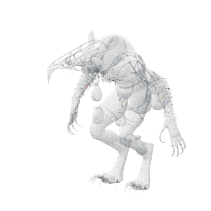 Cursed Shrewman enemy model