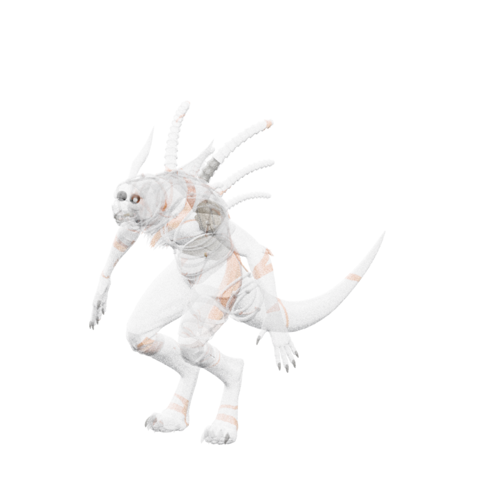 Ruin Kobold Swordmaster enemy model
